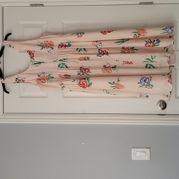 BB Dakota Haleen Peach Midi Dress - Picture 9 of 9